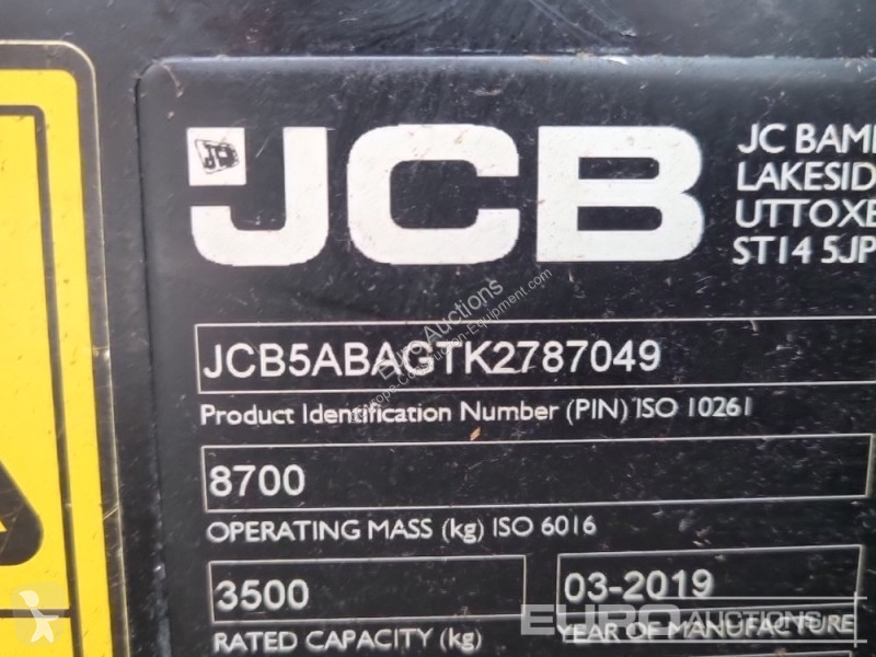Teleskopický vozík JCB 535-95