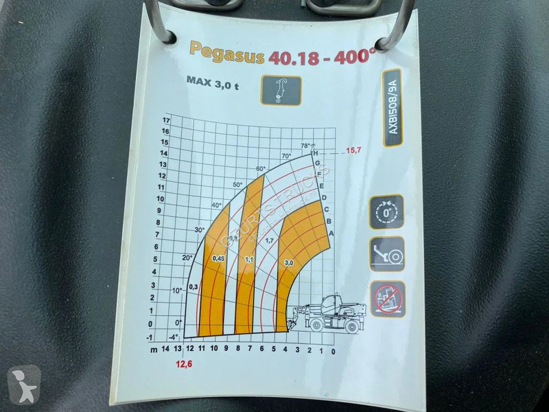 Încărcător telescopic Dieci PEGASUS 40.18 400...