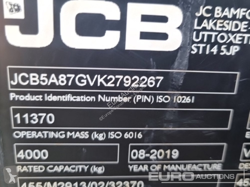 Teleskopický vozík JCB 540-140 Hi Viz