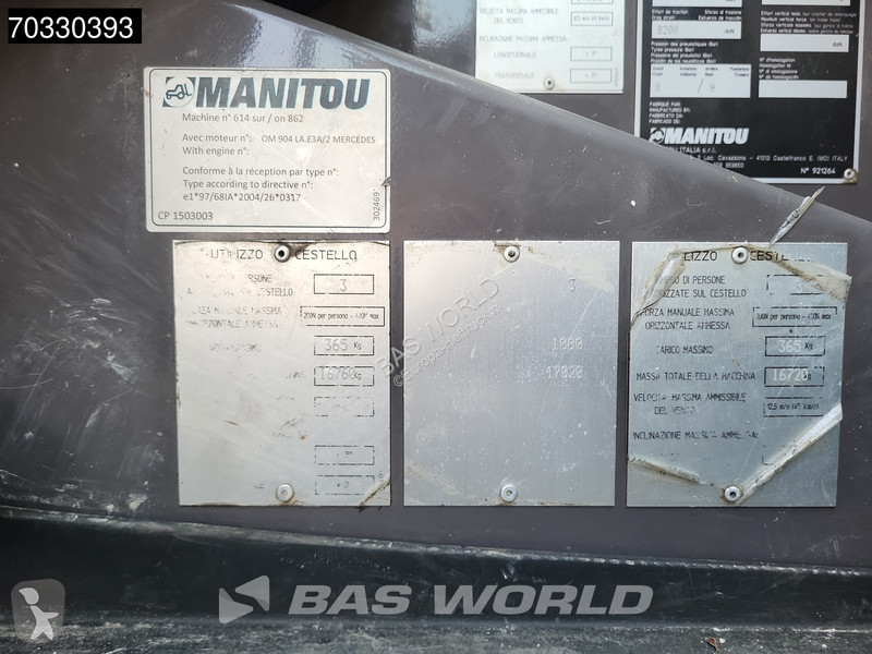 Carretilla telescópica Manitou MRT 2150 Remote...