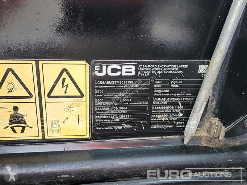 Chariot télescopique JCB 535-95