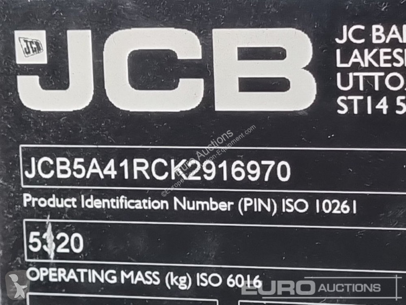 Teleskopický vozík JCB 525-60 Hi Viz