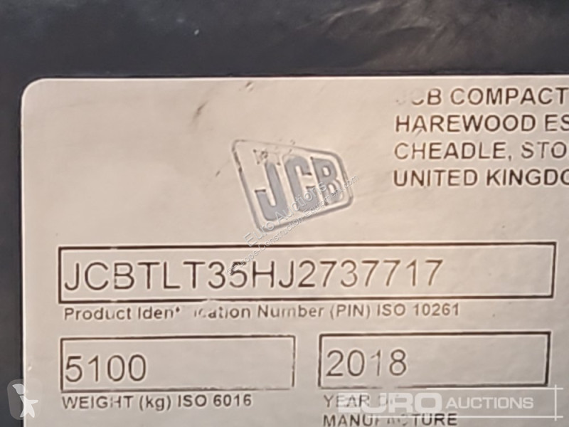 Încărcător telescopic JCB 35DTCR T4