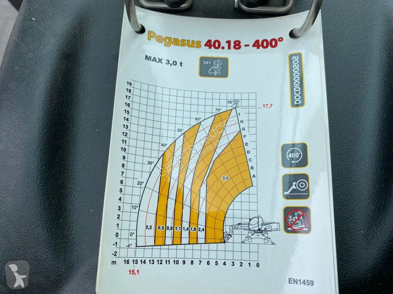Încărcător telescopic Dieci PEGASUS 40.18 400...