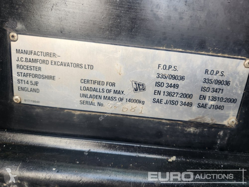Încărcător telescopic JCB 540-170