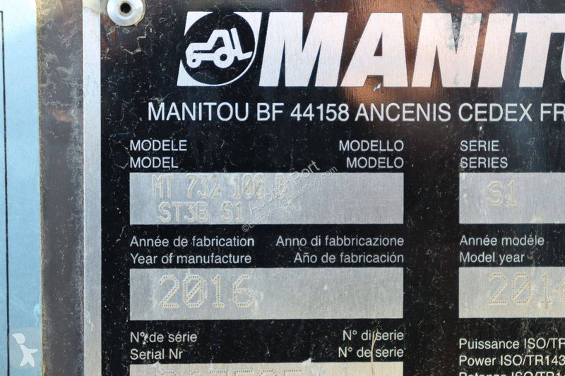 Empilhador telescópico Manitou 100D