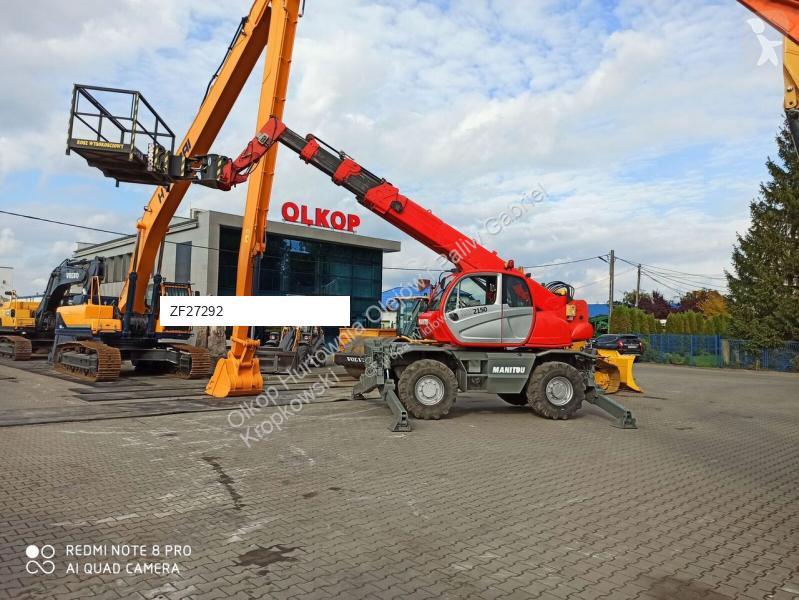 Încărcător telescopic Manitou MRT 2150 Znak CE