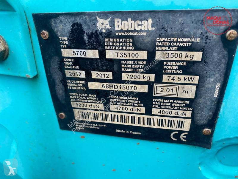 Chariot télescopique Bobcat