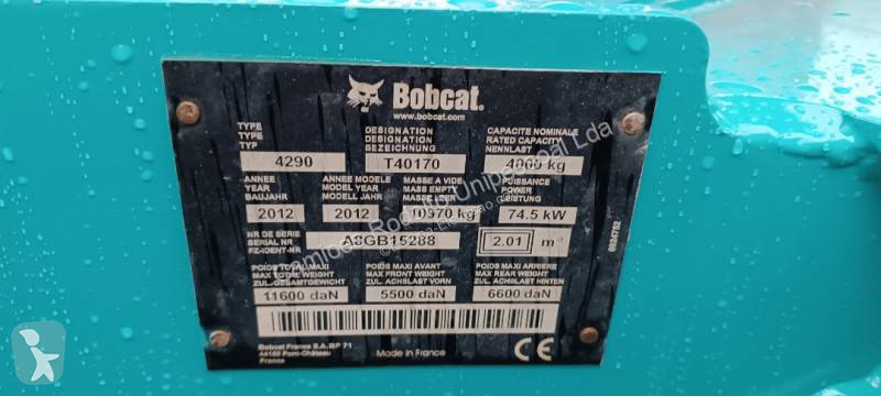 Teleskopisk truck Bobcat