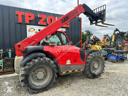 رافعة شوكية تلسكوبية Manitou mt732 à 34 900 € ht