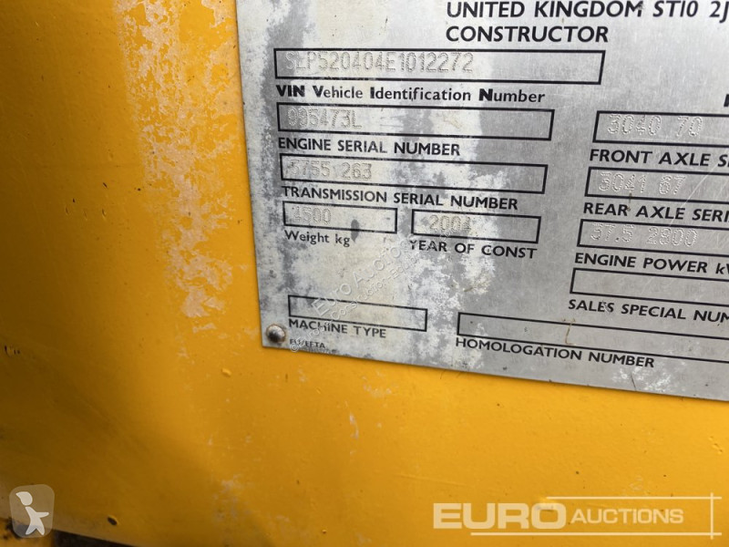 Teleskopisk truck JCB 520-40