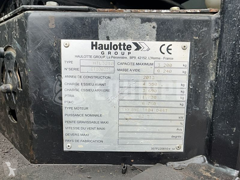 Carretilla telescópica Haulotte