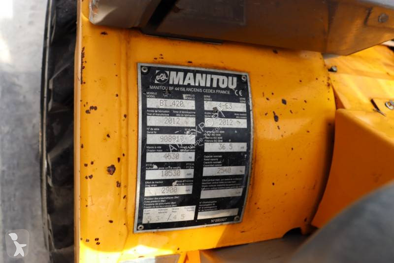 Teleskopický manipulátor Manitou BT 420