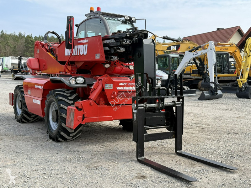 رافعة شوكية تلسكوبية Manitou MRT 1850 ROTO...