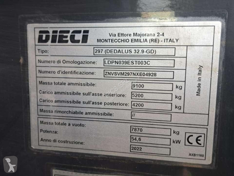 رافعة شوكية تلسكوبية Dieci 32.9 GD