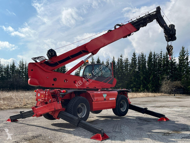 Teleskopisk truck Manitou MRT 3050 WINCH + HOOK...