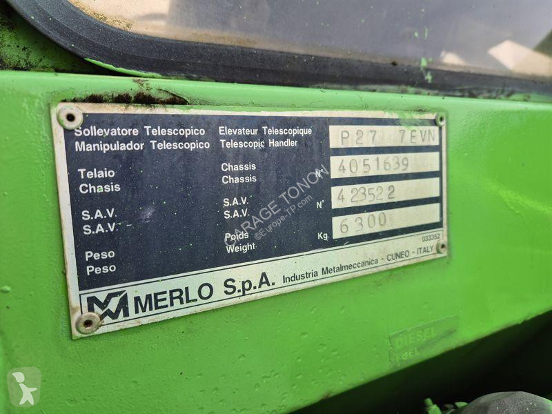 رافعة شوكية تلسكوبية Merlo  P27.7 EVN