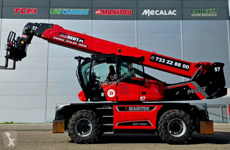 Chariot télescopique Manitou MRT 2660 VISION+...