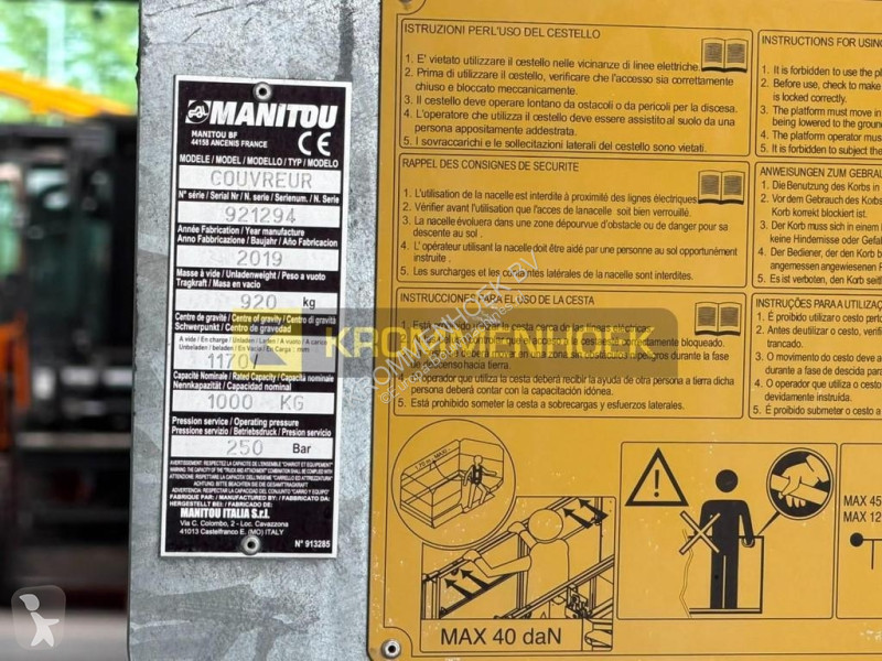 Verreiker Manitou PSR 2400 / 1000 3P