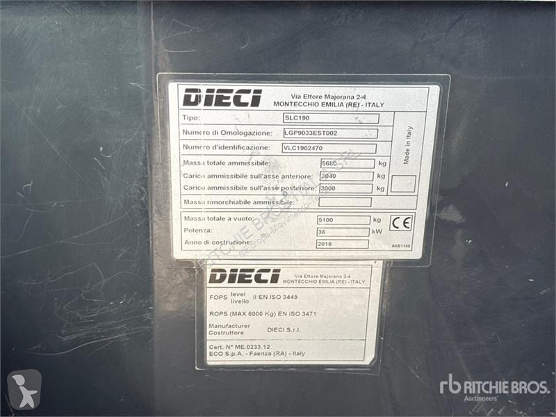 Телескопічний навантажувач Dieci 25.6 Telehandler