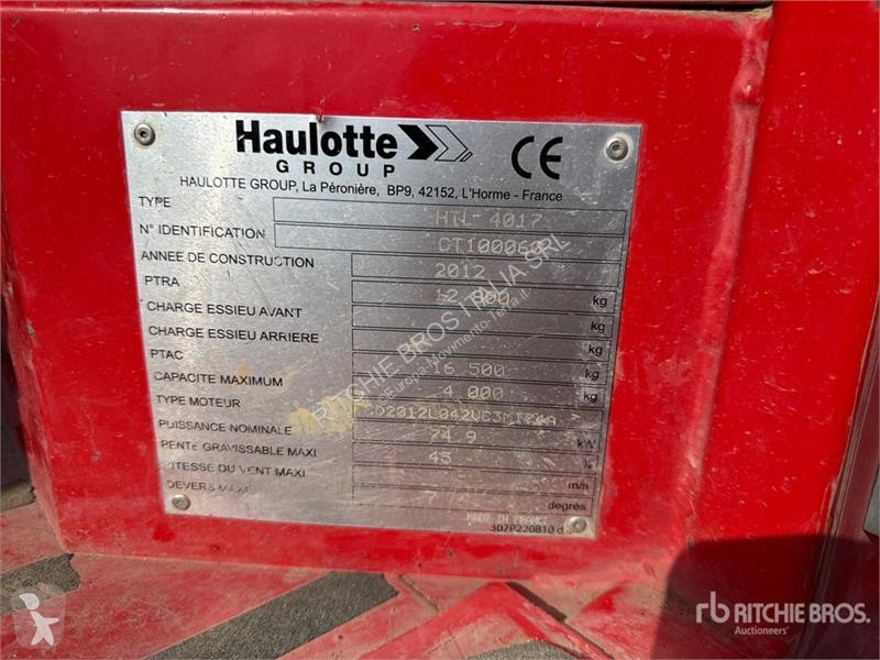 Телескопічний навантажувач Haulotte Telehandler