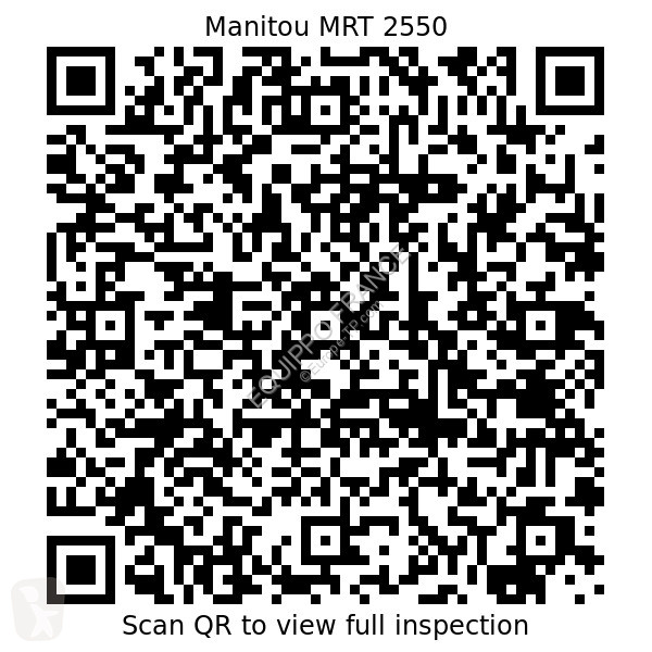 رافعة شوكية تلسكوبية Manitou MRT 2550