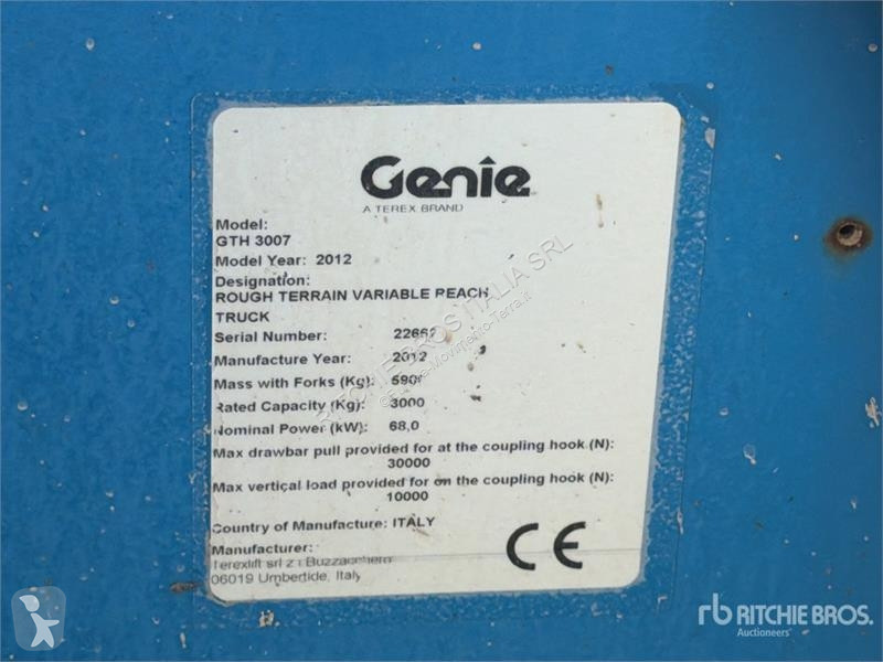 伸缩臂叉车 Genie Telehandler