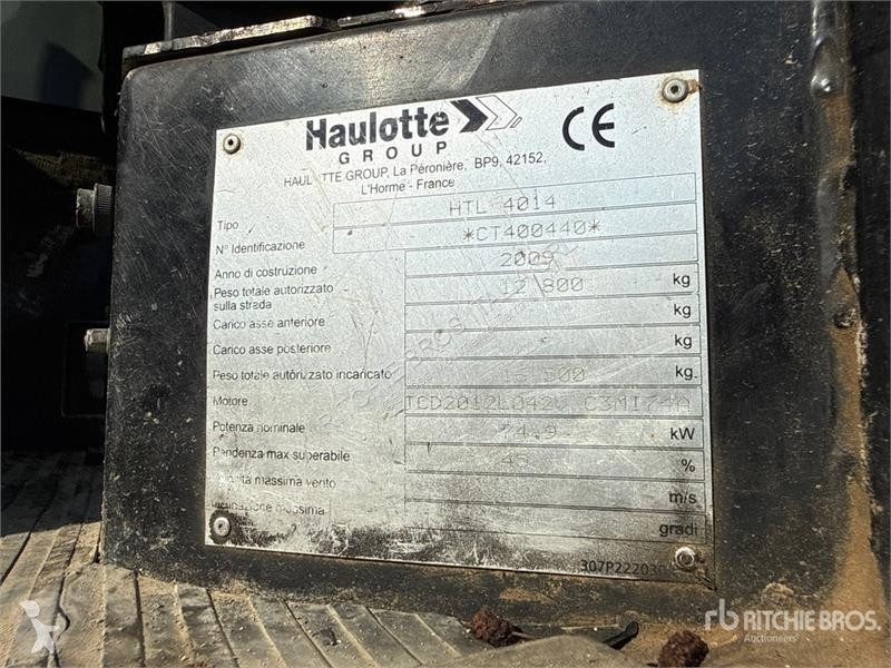 رافعة شوكية تلسكوبية Haulotte