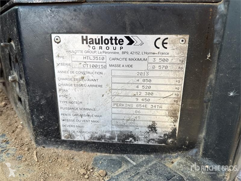 رافعة شوكية تلسكوبية Haulotte Telehandler...