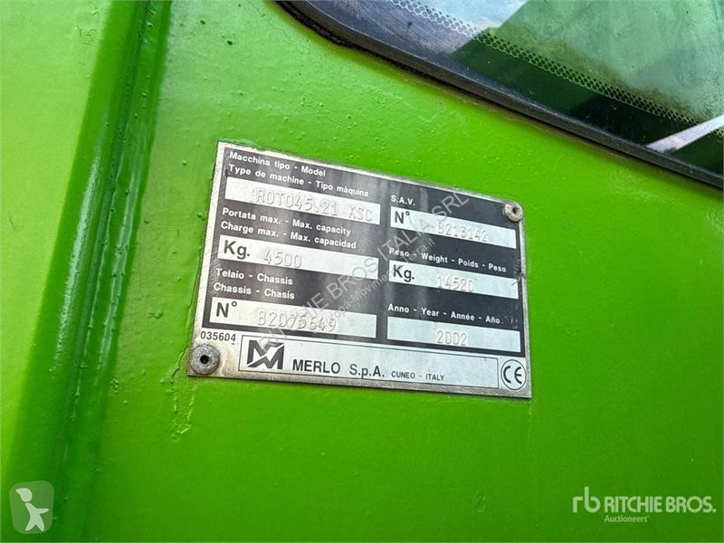 رافعة شوكية تلسكوبية Merlo 45.21KSC