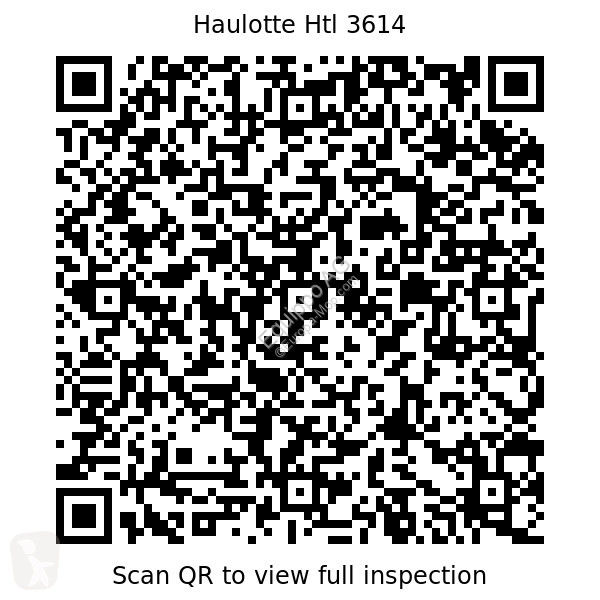 Carretilla telescópica Haulotte Htl 3614