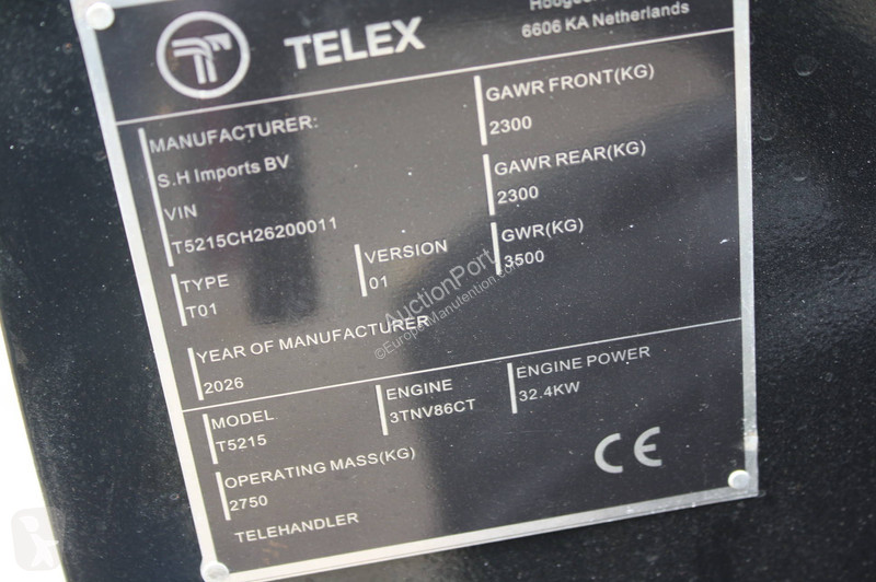 Teleskopický vozík Terex T5215