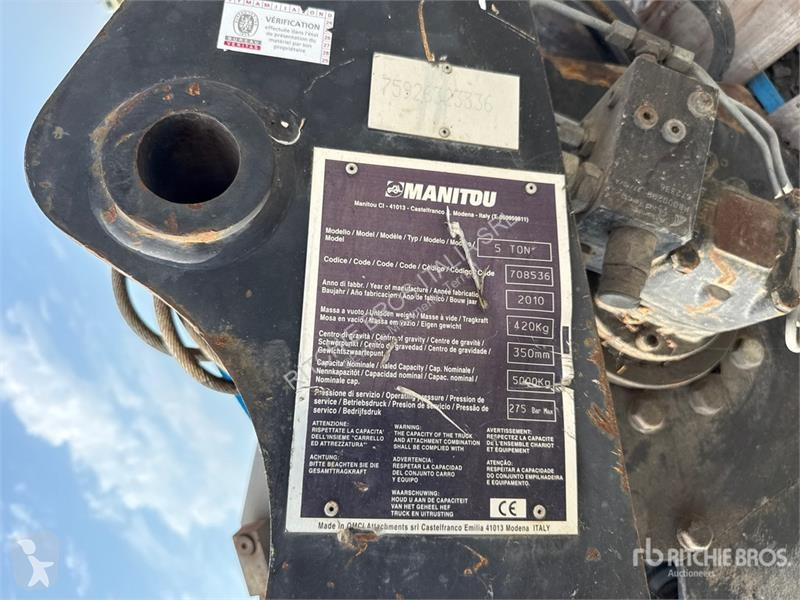 Телескопічний навантажувач Manitou MRT2150...