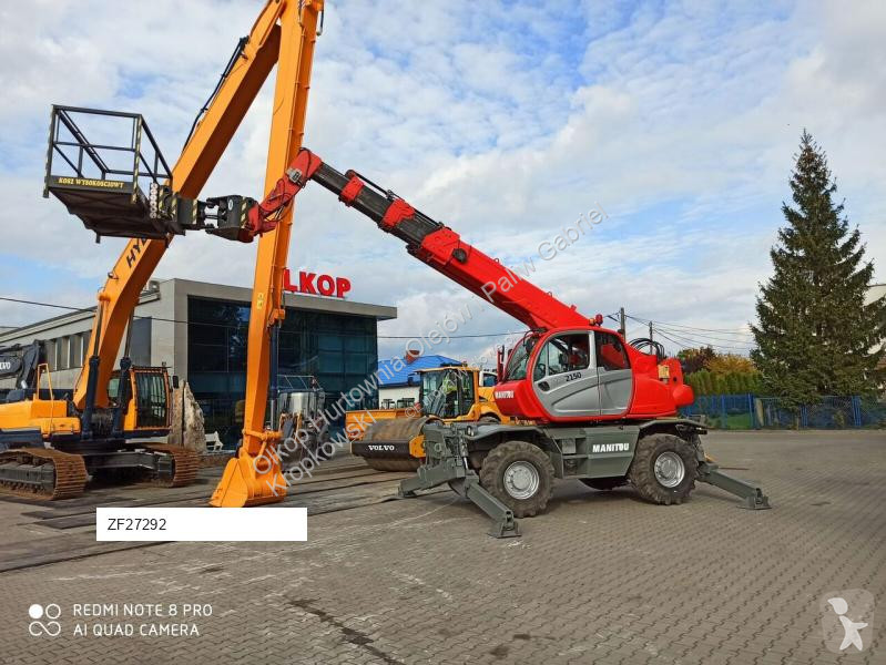 Încărcător telescopic Manitou MRT 2150 Znak CE