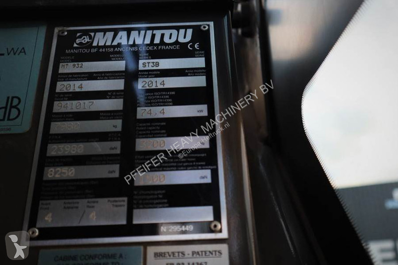 Încărcător telescopic Manitou Valid inspection,...