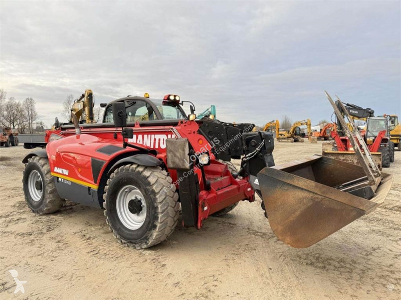 Încărcător telescopic Manitou bucket + forks