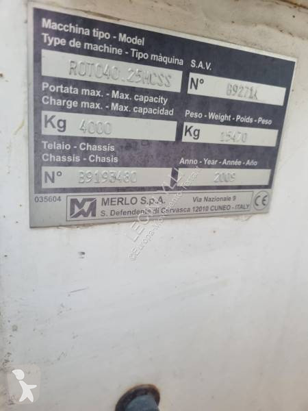Chariot télescopique Merlo 40 25