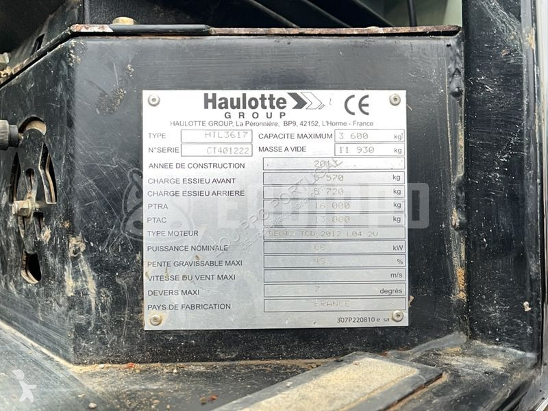 Teleskopický manipulátor Haulotte