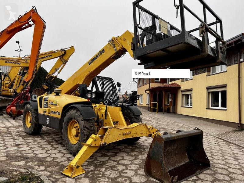 رافعة شوكية تلسكوبية Komatsu WH714 H kosz