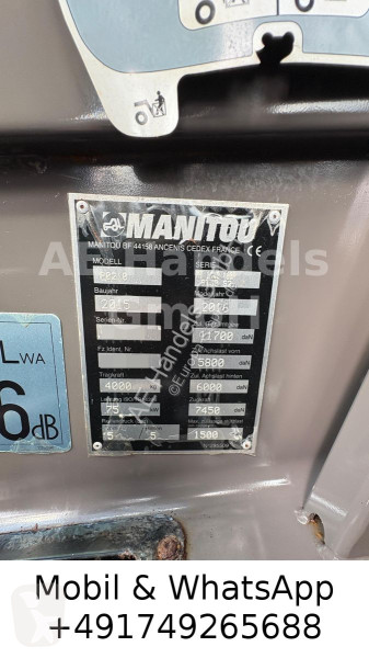 رافعة شوكية تلسكوبية Manitou Comfort...