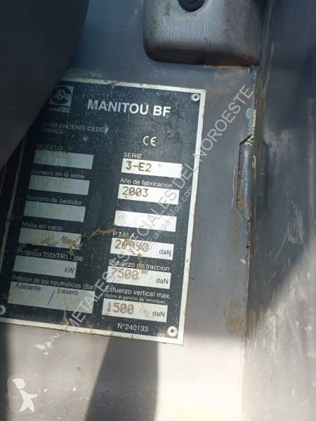 Carretilla telescópica Manitou MT1335SL