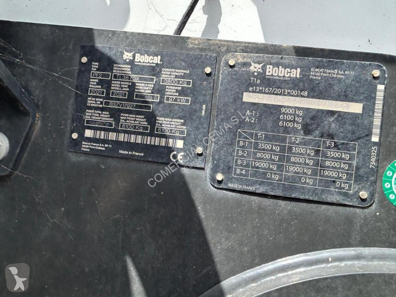 Teleskopisk truck Bobcat  TL 38.70HF