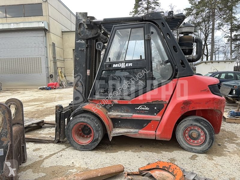 Empilhador telescópico Linde H70D