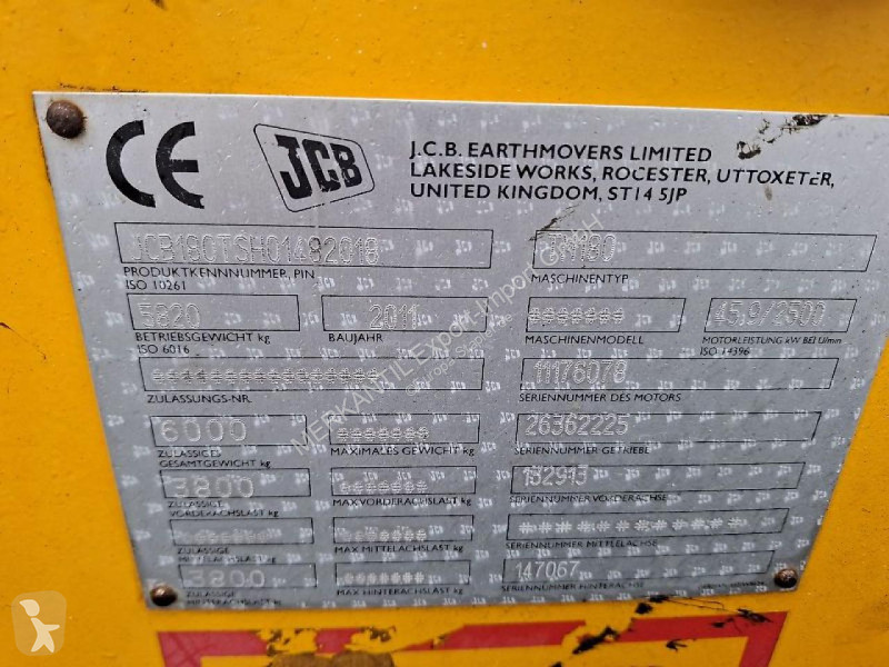 Teleskopický manipulátor JCB  TM 180