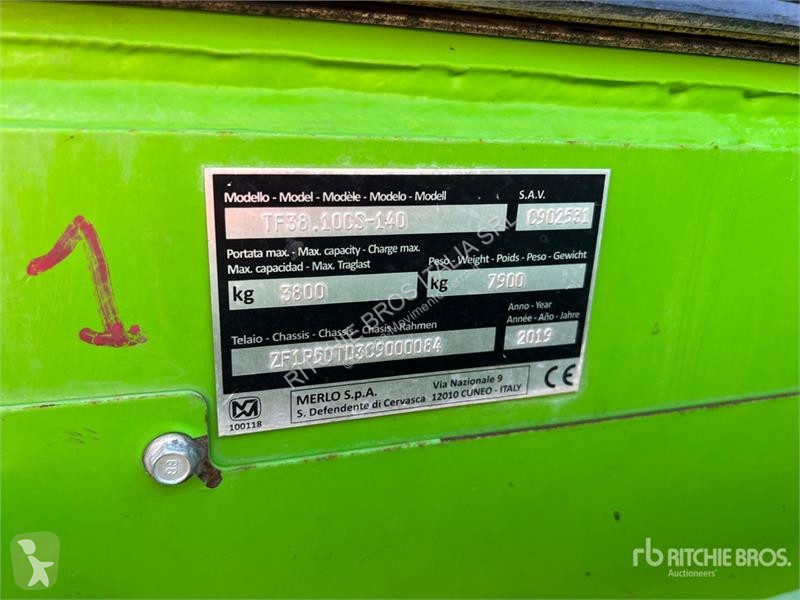 Телескопічний навантажувач Merlo TF38.10-140...