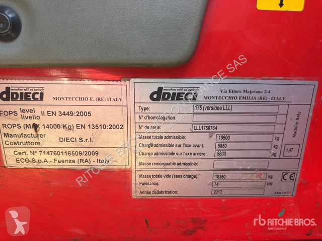 Teleskopický manipulátor Dieci 40.13