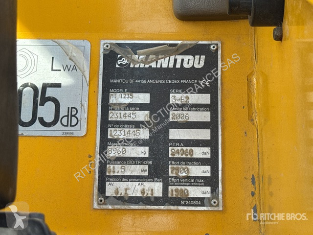 رافعة شوكية تلسكوبية Manitou