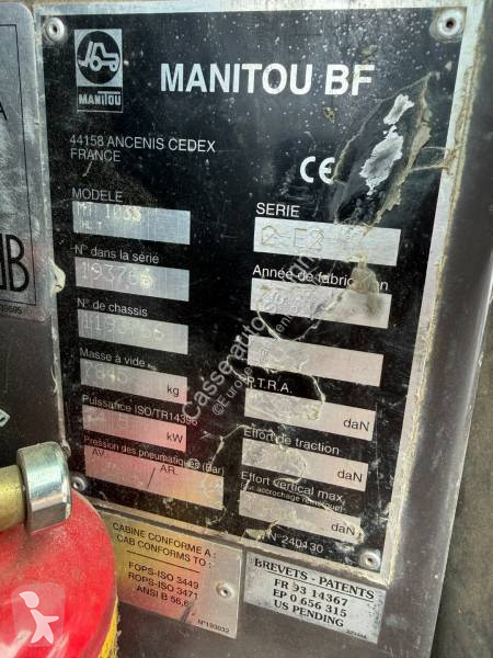 Teleskopický manipulátor Manitou MT 1033 HL