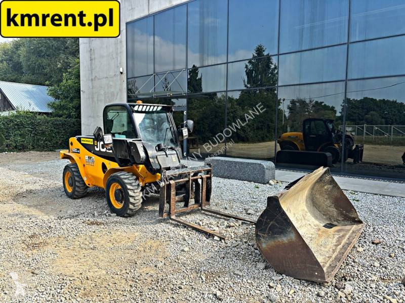 رافعة شوكية تلسكوبية JCB 520-40 4WS ŁADOWARKA...