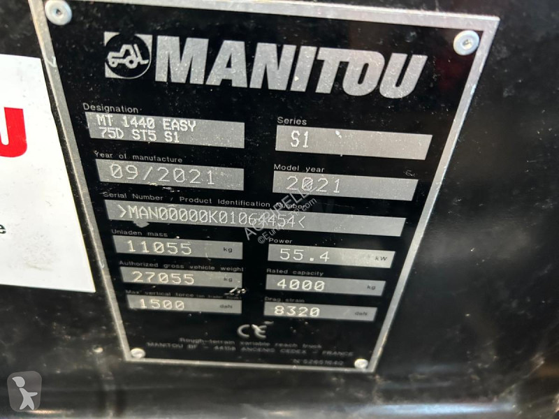 Carretilla telescópica Manitou